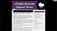 Desktop Screenshot of antifajugendseesen.blogsport.eu