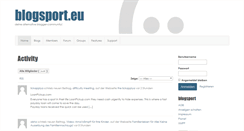 Desktop Screenshot of blogsport.eu