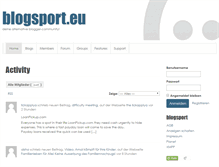 Tablet Screenshot of blogsport.eu
