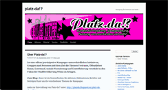 Desktop Screenshot of platzda.blogsport.eu