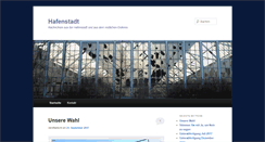 Desktop Screenshot of hafenstadt.blogsport.eu