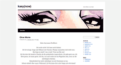 Desktop Screenshot of kaey.blogsport.eu