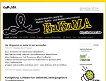 Tablet Screenshot of kukuma.blogsport.eu