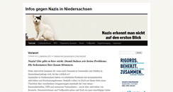 Desktop Screenshot of infosgegennazis.blogsport.eu