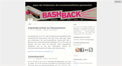 Desktop Screenshot of bashback.blogsport.eu