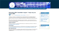 Desktop Screenshot of fingerwegvonmeinerdna.blogsport.eu