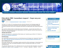 Tablet Screenshot of fingerwegvonmeinerdna.blogsport.eu