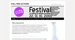 Desktop Screenshot of lovingactivism.blogsport.eu