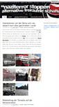 Mobile Screenshot of naziterrorentgegentreten.blogsport.eu