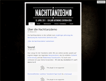 Tablet Screenshot of nachttanzdemo.blogsport.eu