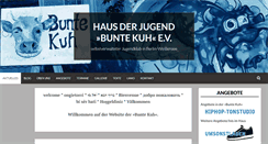 Desktop Screenshot of buntekuh.blogsport.eu