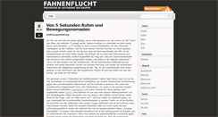 Desktop Screenshot of fahnenflucht.blogsport.eu