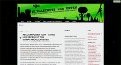 Desktop Screenshot of klimaschutzvonunten.blogsport.eu