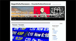 Desktop Screenshot of gegenkulturkarawane.blogsport.eu