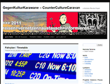 Tablet Screenshot of gegenkulturkarawane.blogsport.eu
