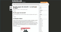 Desktop Screenshot of kinoklub.blogsport.eu