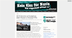 Desktop Screenshot of keinkiezfuernazis.blogsport.eu