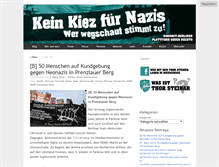 Tablet Screenshot of keinkiezfuernazis.blogsport.eu